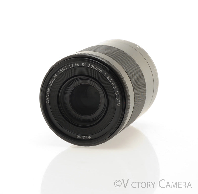 Canon EF-M 55-200mm f4.5-6.3 IS STM Telephoto Zoom Lens [EXC+] - Victory Camera