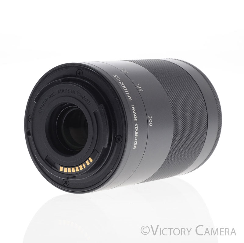Canon EF-M 55-200mm f4.5-6.3 IS STM Telephoto Zoom Mirrorless Lens [EXC-] - Victory Camera