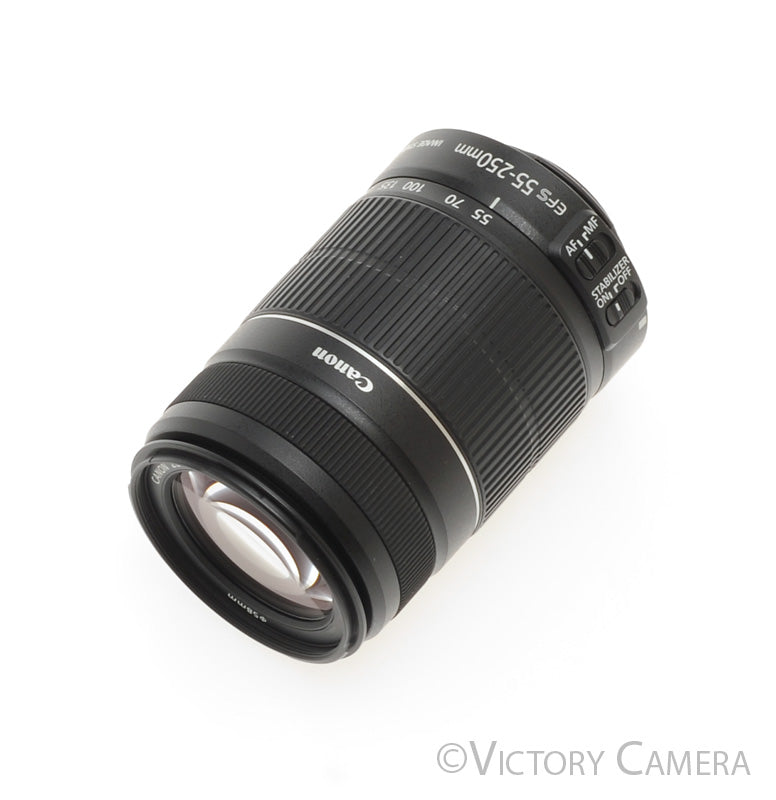 Canon EF-S 55-250mm f4-5.6 IS II Telephoto Zoom Lens  [EXC+] - Victory Camera