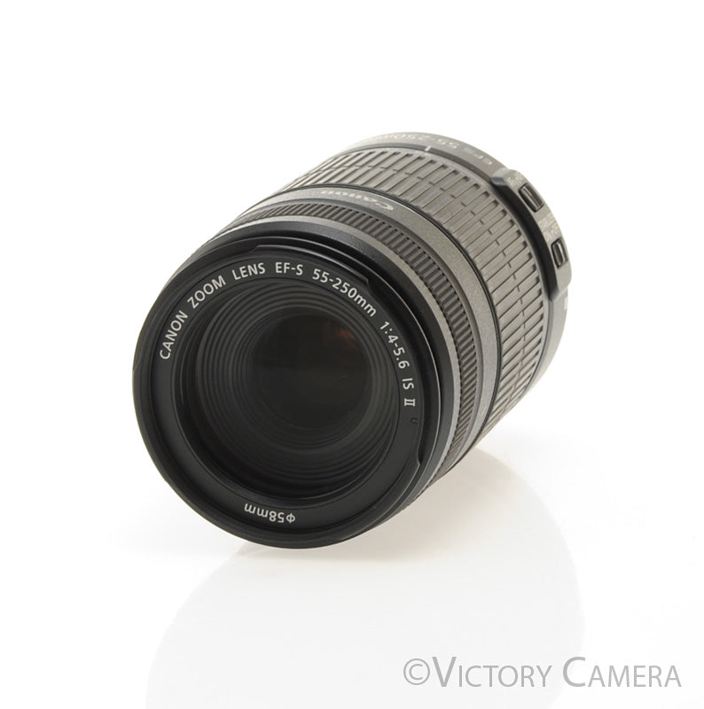 Canon EF-S 55-250mm f4.0-5.6 IS Telephoto Zoom Lens [EXC] - Victory Camera