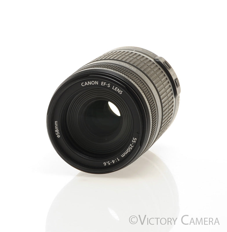 Canon EF-S 55-250mm f4.0-5.6 IS Telephoto Zoom Lens [EXC] - Victory Camera