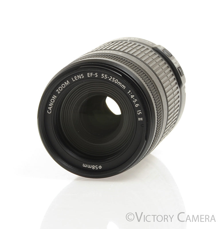 Canon EF-S 55-250mm f4-5.6 IS Telephoto Zoom Lens [EX+] - Victory Camera