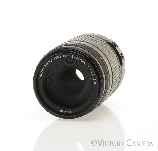 Canon EF-S 55-250mm f4.0-5.6 IS II Telephoto Zoom Lens [EXC+] - Victory Camera