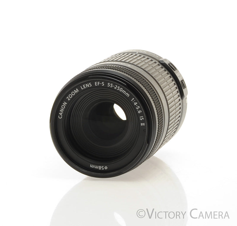 Canon EF-S 55-250mm f4.0-5.6 IS II Telephoto Zoom Len [EXC+] - Victory Camera