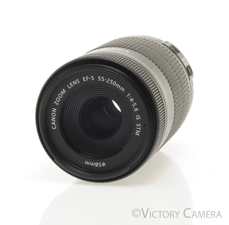 Canon EF-S 55-250mm f4.0-5.6 IS Telephoto Zoom Lens [EXC] - Victory Camera