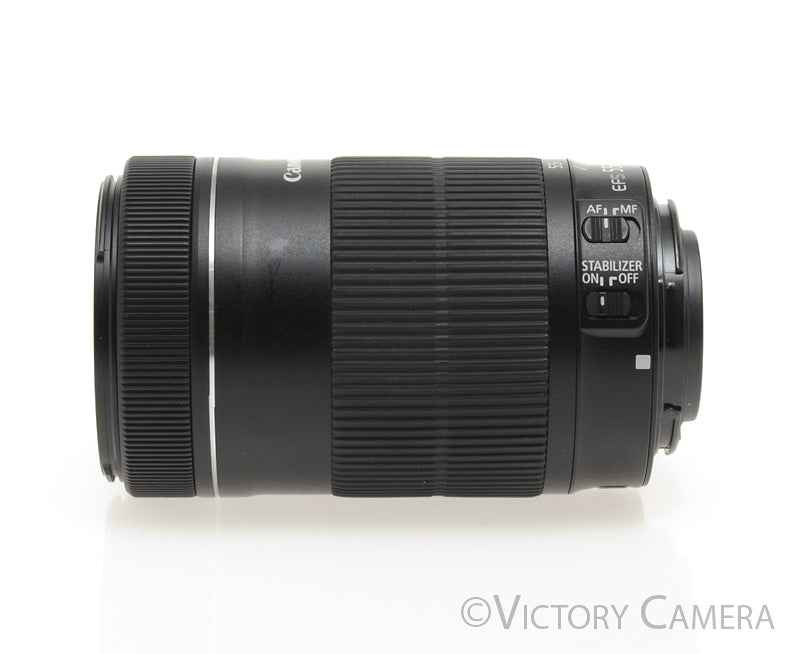 Canon EF-S 55-250mm f4.0-5.6 IS Telephoto Zoom Lens [EXC] - Victory Camera