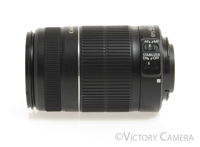 Canon EF-S 55-250mm f4-5.6 IS Telephoto Zoom Lens [EX+] - Victory Camera