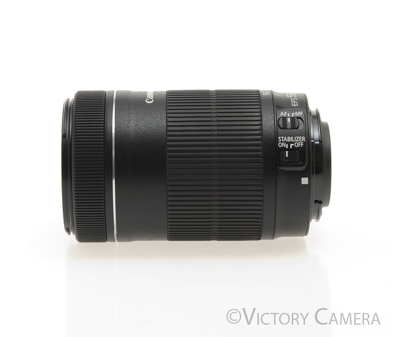 Canon EF-S 55-250mm f4.0-5.6 IS Telephoto Zoom Lens [MINT-] - Victory Camera