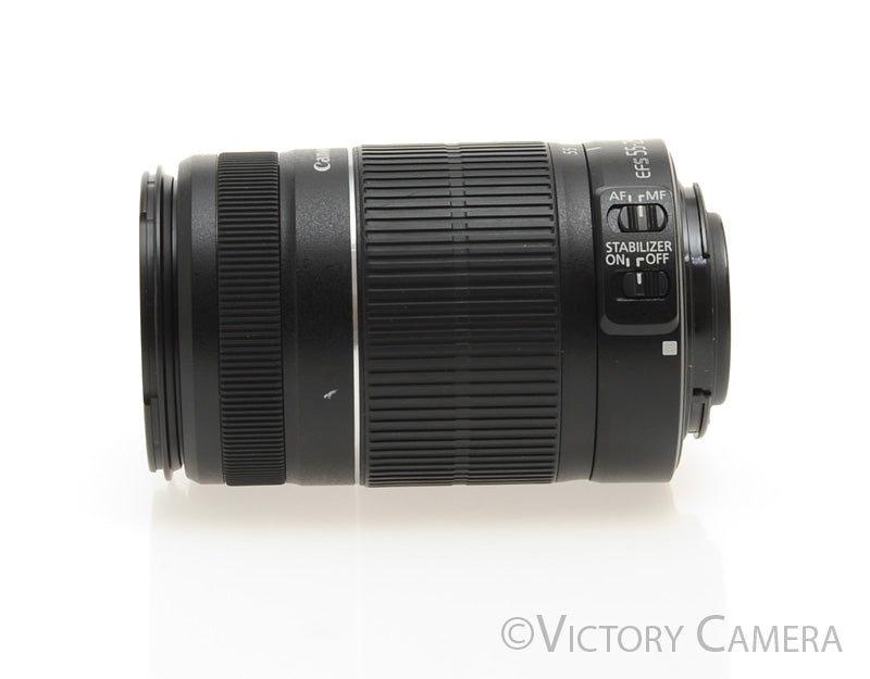 Canon EF-S 55-250mm f4.0-5.6 IS Telephoto Zoom Lens [EXC] - Victory Camera