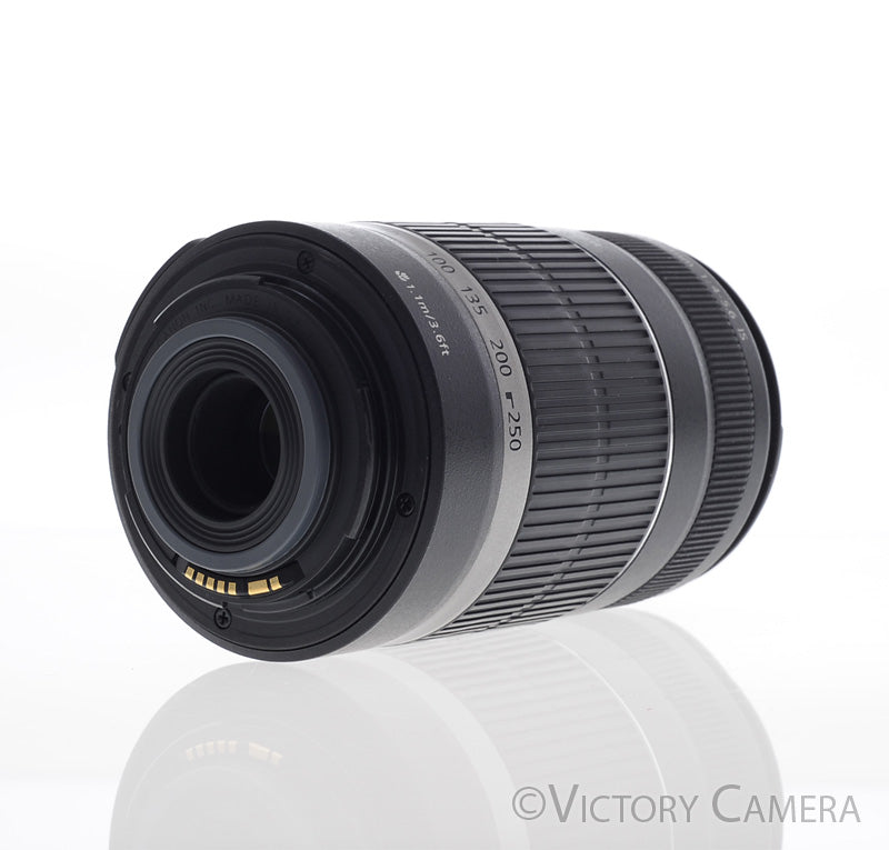 Canon EF-S 55-250mm f4-5.6 IS Telephoto Zoom Lens [EXC+] - Victory Camera