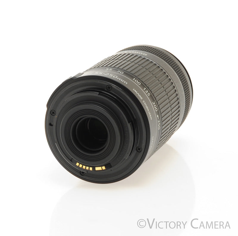 Canon EF-S 55-250mm f4.0-5.6 IS Telephoto Zoom Lens [EXC] - Victory Camera