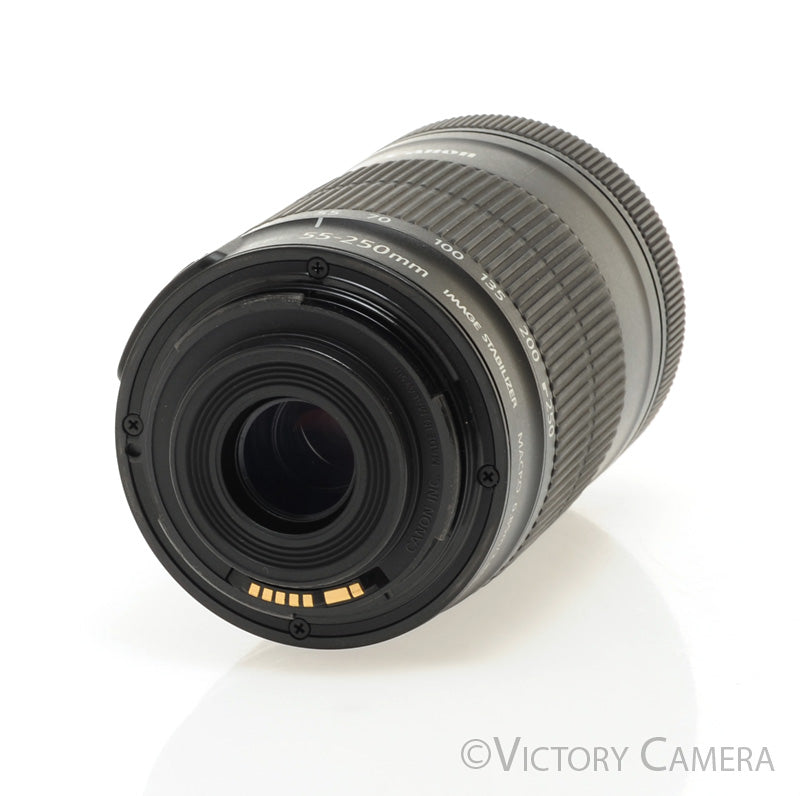 Canon EF-S 55-250mm f4.0-5.6 IS Telephoto Zoom Lens [EXC] - Victory Camera