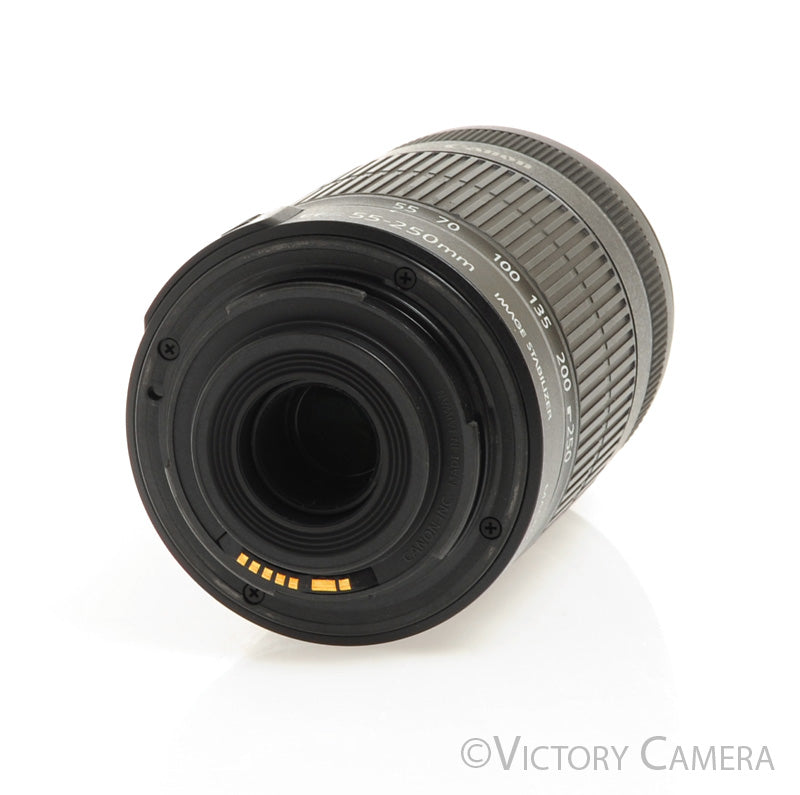 Canon EF-S 55-250mm f4-5.6 IS Telephoto Zoom Lens [EX+] - Victory Camera
