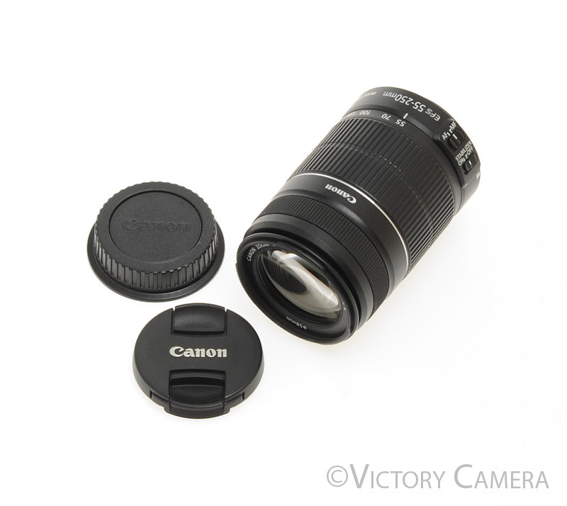 Canon EF-S 55-250mm f4.0-5.6 IS II Telephoto Zoom Len [EXC+] - Victory Camera