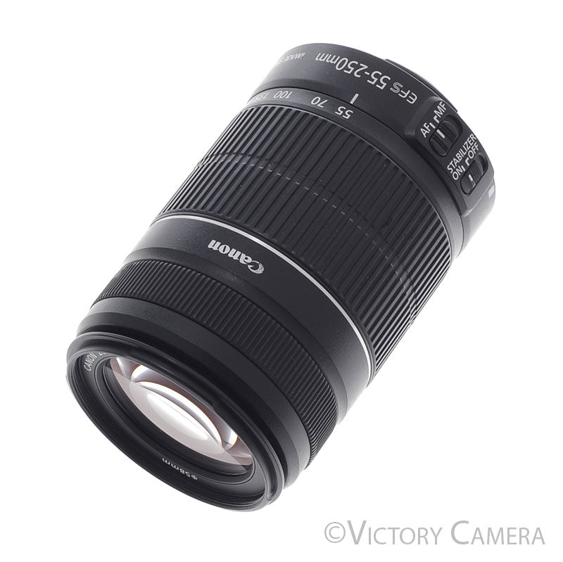 Canon EF-S 55-250mm f4.0-5.6 IS II Telephoto Zoom Lens  [EXC] - Victory Camera
