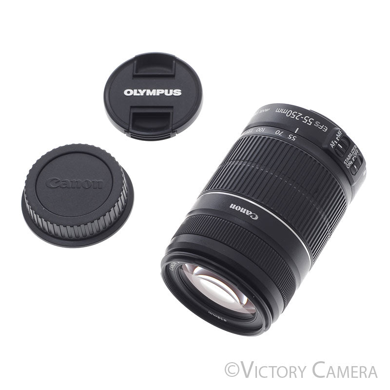 Canon EF-S 55-250mm f4.0-5.6 IS II Telephoto Zoom Lens  [EXC] - Victory Camera
