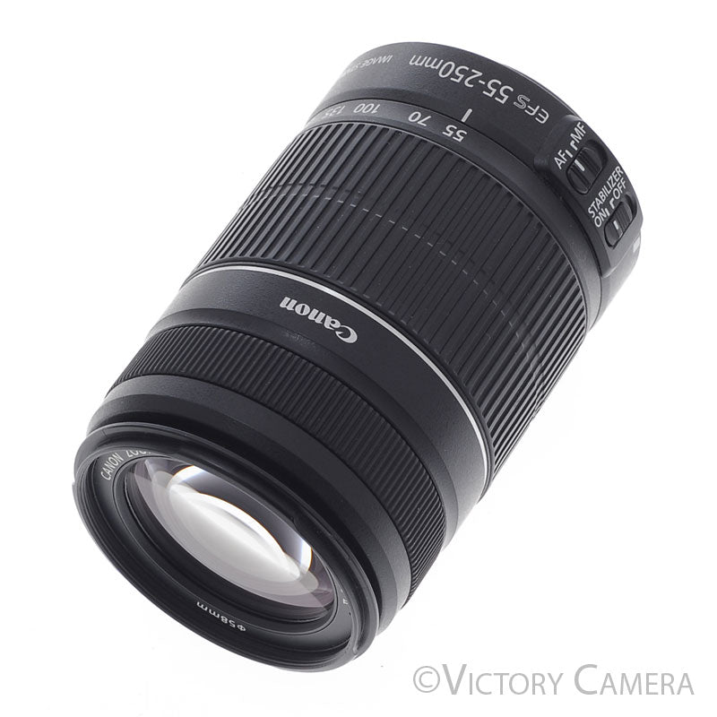 Canon EF-S 55-250mm f4.0-5.6 IS II Telephoto Zoom Lens [EXC+]