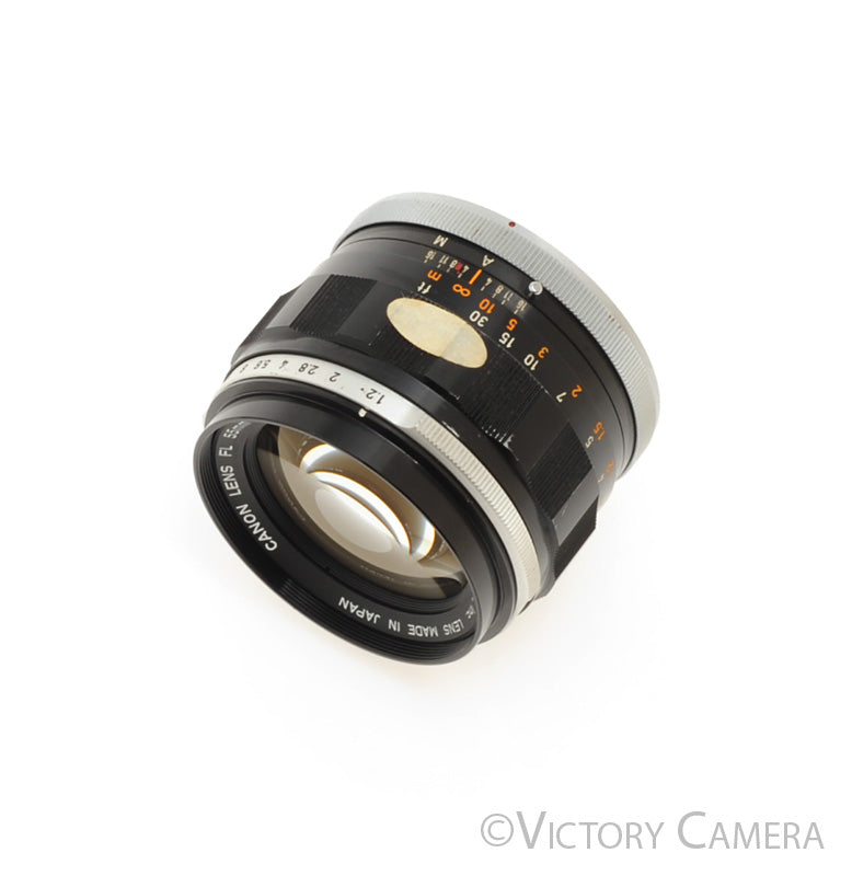 Canon FL Mount 55mm f1.2 S.S.C Fast Portrait Prime Lens [EXC+] - Victory Camera