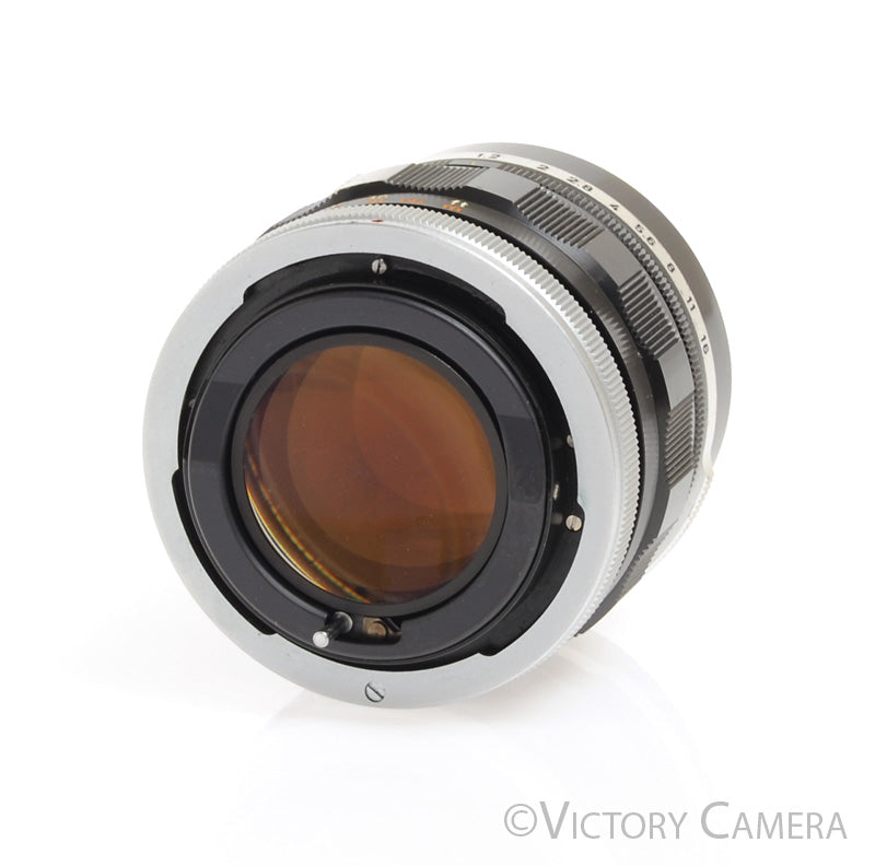 Canon FL Rare 58mm f1.2 FAST Prime Lens for FD/FL -Clean in Case- - Victory Camera