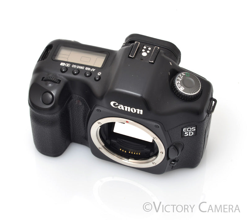 Canon 5D Mark I 12.7 MP DSLR Camera Body w/ Charger [EXC] - Victory Camera