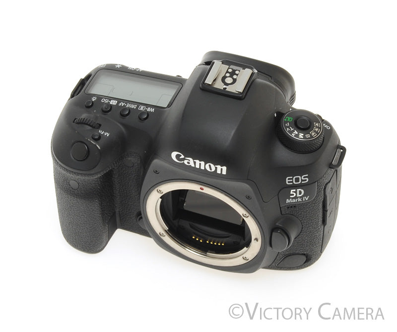 Canon EOS 5D Mark IV 30.4MP 4k Video Full Frame DSLR Camera Body [MINT-] - Victory Camera