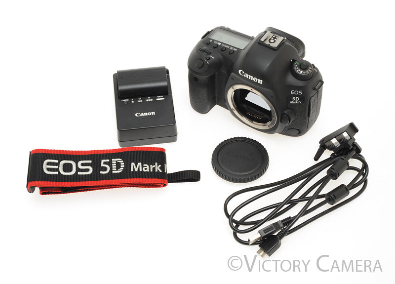 Canon EOS 5D Mark IV 30.4MP 4k Video Full Frame DSLR Camera Body [MINT-] - Victory Camera