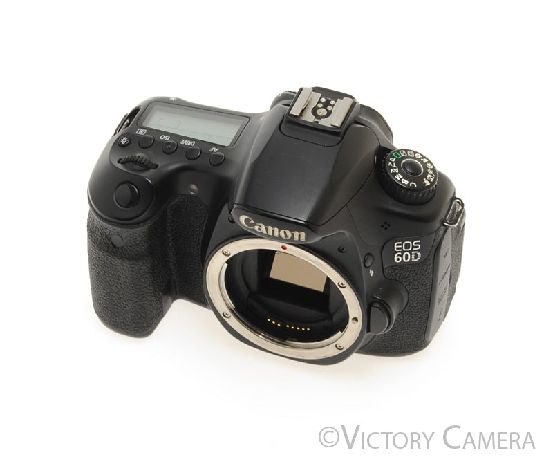 Canon EOS 60D 18MP Digital SLR Camera Body w/ Battery & Charger - Victory Camera