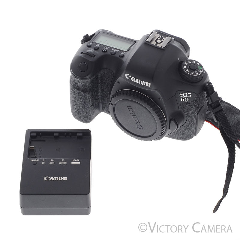 Canon EOS 6D 20.2MP Full Frame DSLR Camera Body [EXC+] - Victory Camera
