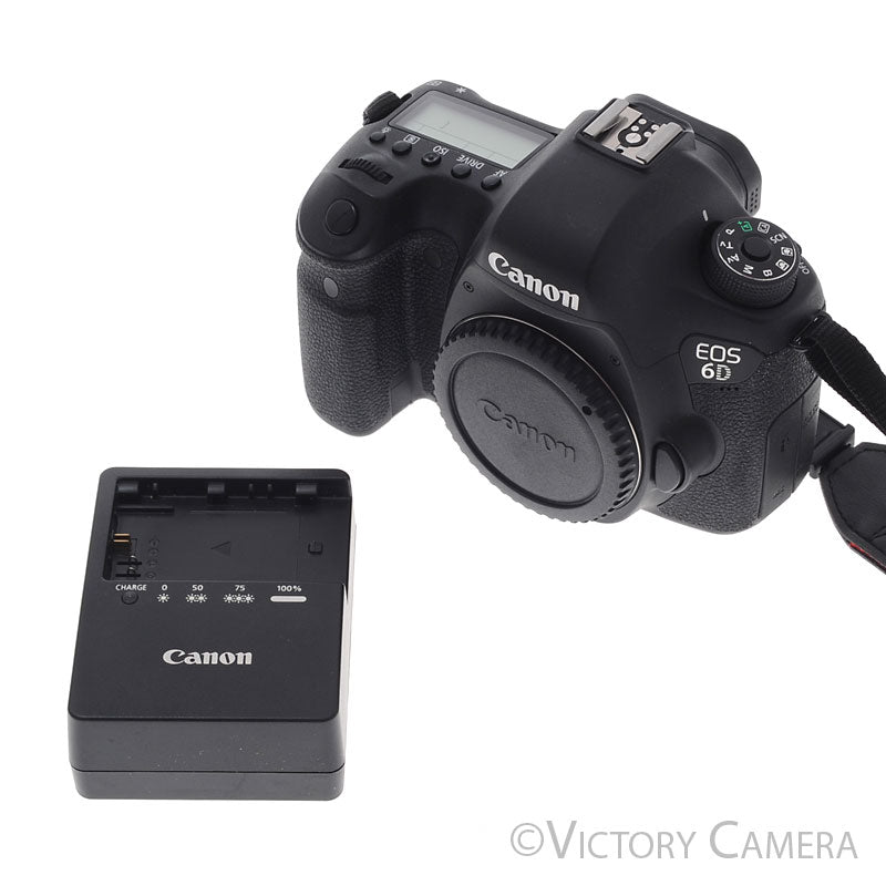 Canon EOS 6D 20.2MP Full Frame DSLR Camera Body [EXC] - Victory Camera