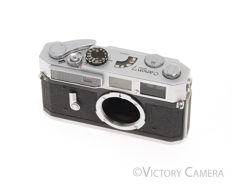 Canon 7 Rangefinder L39 35mm Film Camera Body -Good, No Meter- [EXC-] - Victory Camera