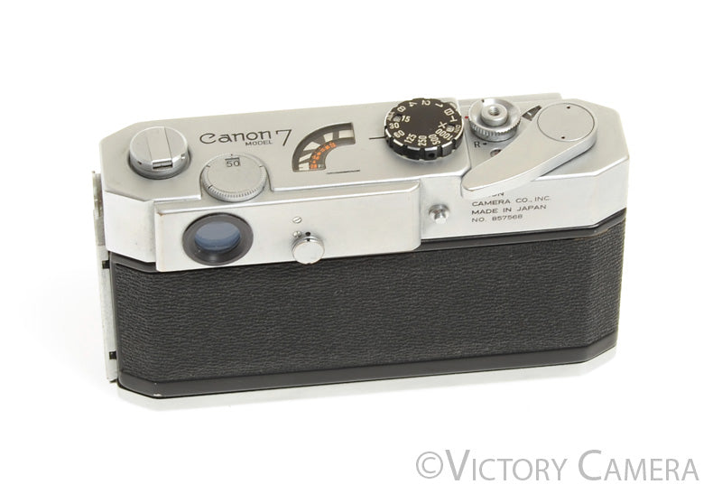 Canon 7 Rangefinder L39 35mm Film Camera Body -Good, No Meter- [EXC-]