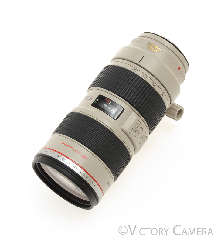 Canon EOS EF 70-200mm f2.8 L IS USM Telephoto Zoom Lens [EXC+] - Victory Camera