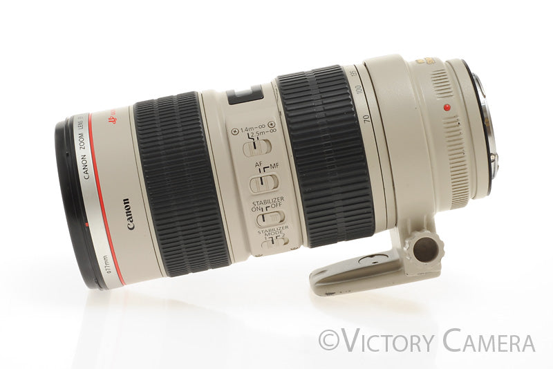 Canon EOS EF 70-200mm f2.8 L IS USM Telephoto Zoom Lens [EXC] - Victory Camera