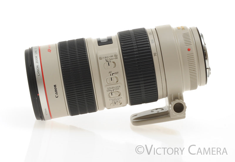 Canon EOS EF 70-200mm f2.8 L IS USM Telephoto Zoom Lens [EXC+] - Victory Camera