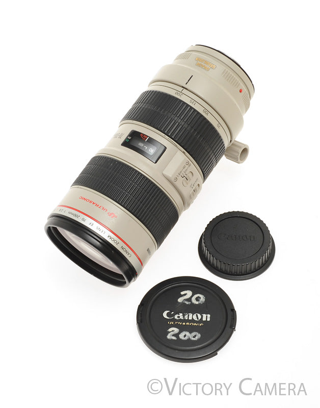 Canon EOS EF 70-200mm f2.8 L IS USM Telephoto Zoom Lens [EXC] - Victory Camera