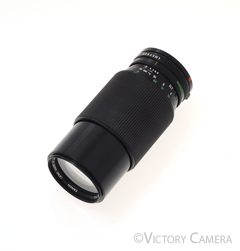 Canon 70-210mm f4 FD (late version) Manual Focus Telephoto Zoom Lens [EXC+] - Victory Camera