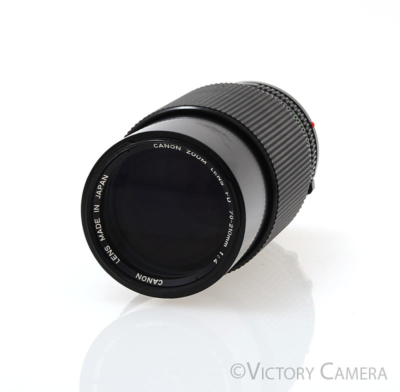 Canon 70-210mm f4 FD (late version) Manual Focus Telephoto Zoom Lens [EXC+] - Victory Camera