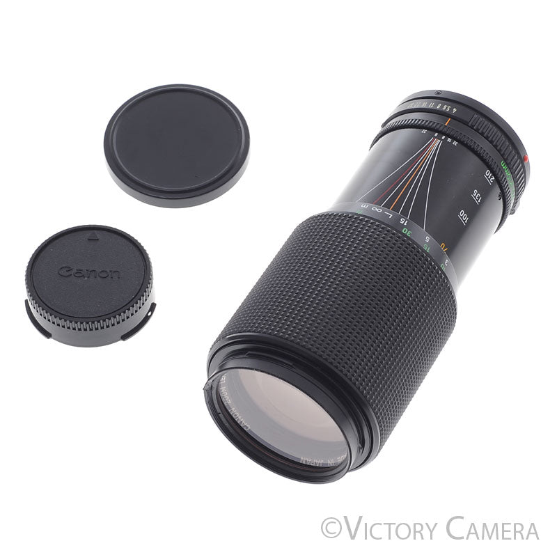 Canon 70-210mm f4 FD (late version) Manual Focus Telephoto Zoom Lens [EXC+]