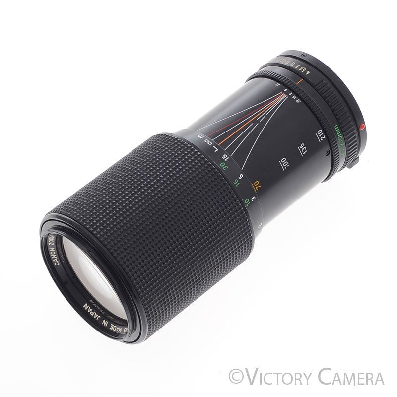 Canon 70-210mm f4 FD (late version) Manual Focus Telephoto Zoom Lens [EXC+] - Victory Camera