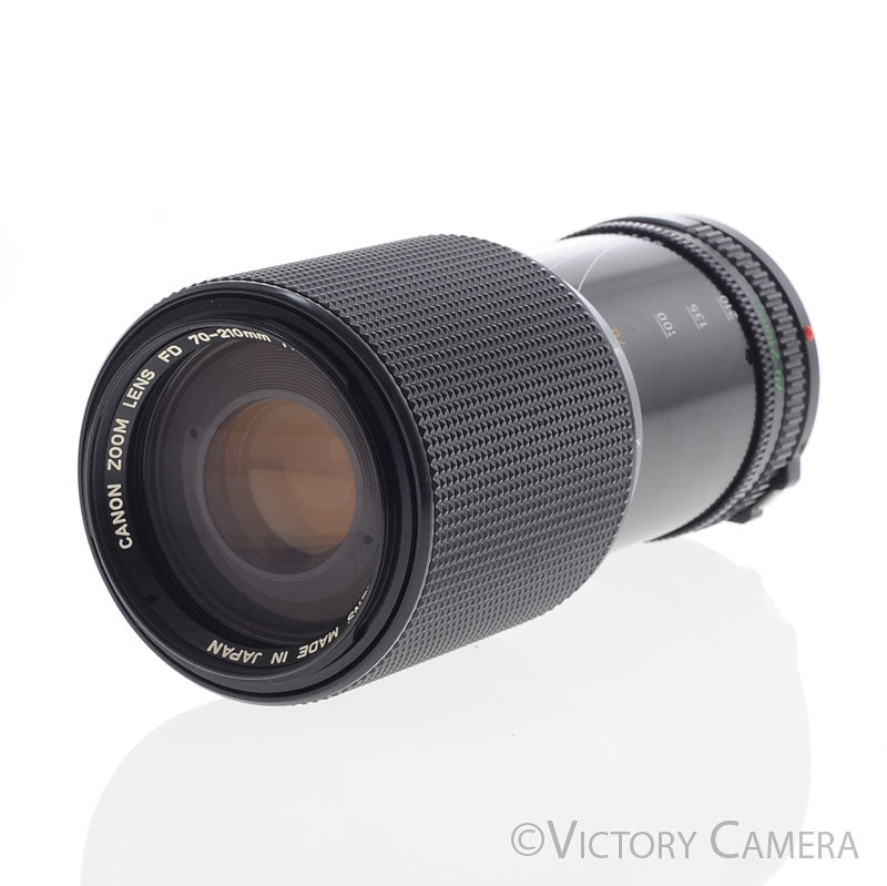 Canon 70-210mm f4 FD (late version) Manual Focus Telephoto Zoom Lens [EXC+] - Victory Camera