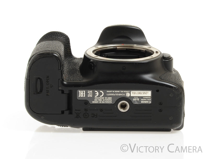 Canon EOS 70D 20.2MP Digital SLR Camera w/ Charger [EXC] - Victory Camera