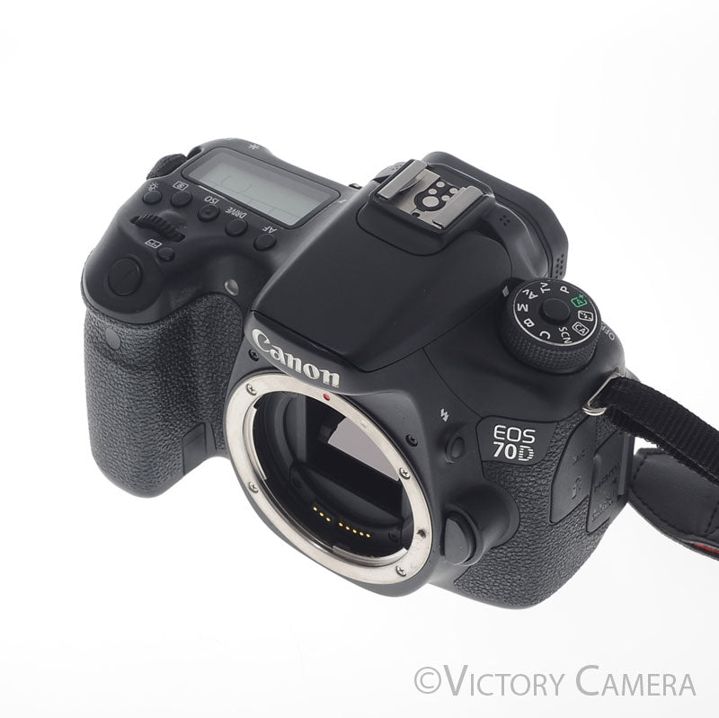 Canon EOS 70D 20.2MP Digital SLR Camera w/ Charger [EXC+] image 1