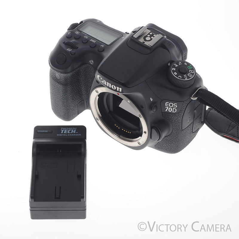 Canon EOS 70D 20.2MP Digital SLR Camera w/ Charger [EXC+] image 6