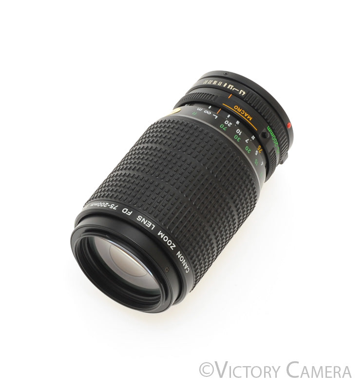 Canon FD 75-200mm f4.5 Zoom Lens [EXC+] - Victory Camera