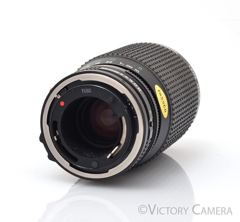 Canon NFD 75-200mm f4.5 Telephoto Zoom Lens [EXC+] - Victory Camera