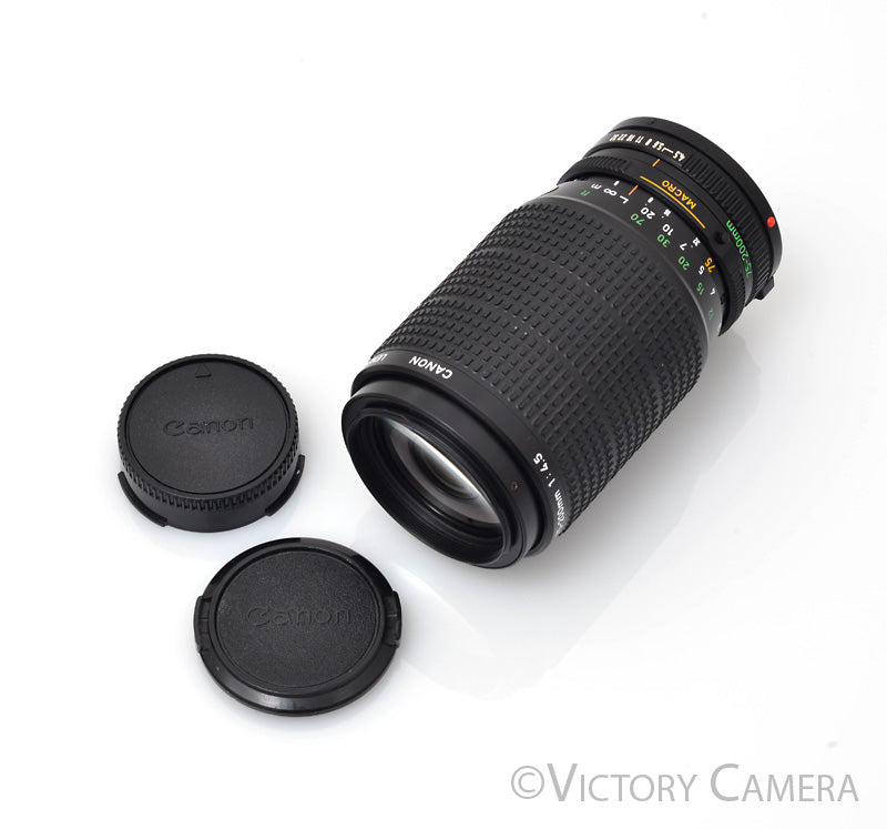 Canon NFD 75-200mm f4.5 Telephoto Zoom Lens [EXC+] - Victory Camera