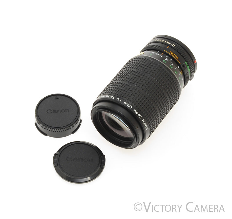 Canon FD 75-200mm f4.5 Zoom Lens [EXC+] - Victory Camera