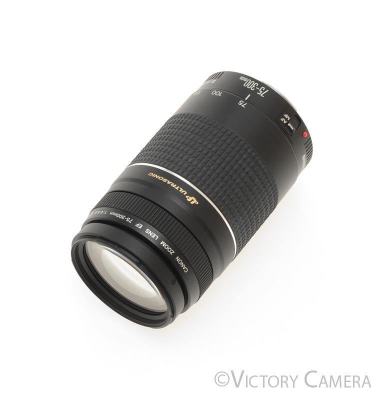 Canon EOS EF 75-300mm f4-5.6 III USM Telephoto Zoom Lens [EXC+] - Victory Camera