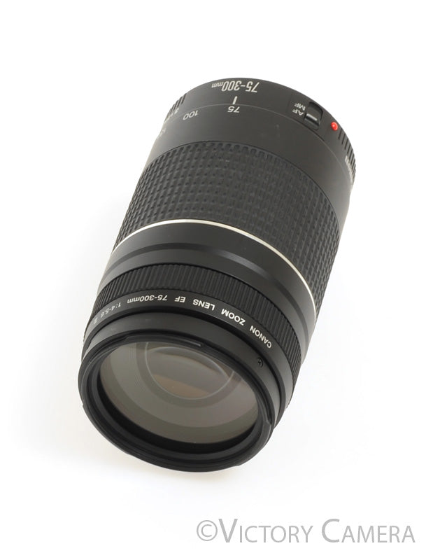 Canon EOS EF 75-300mm f4-5.6 III Telephoto Zoom Lens [EXC+] - Victory Camera