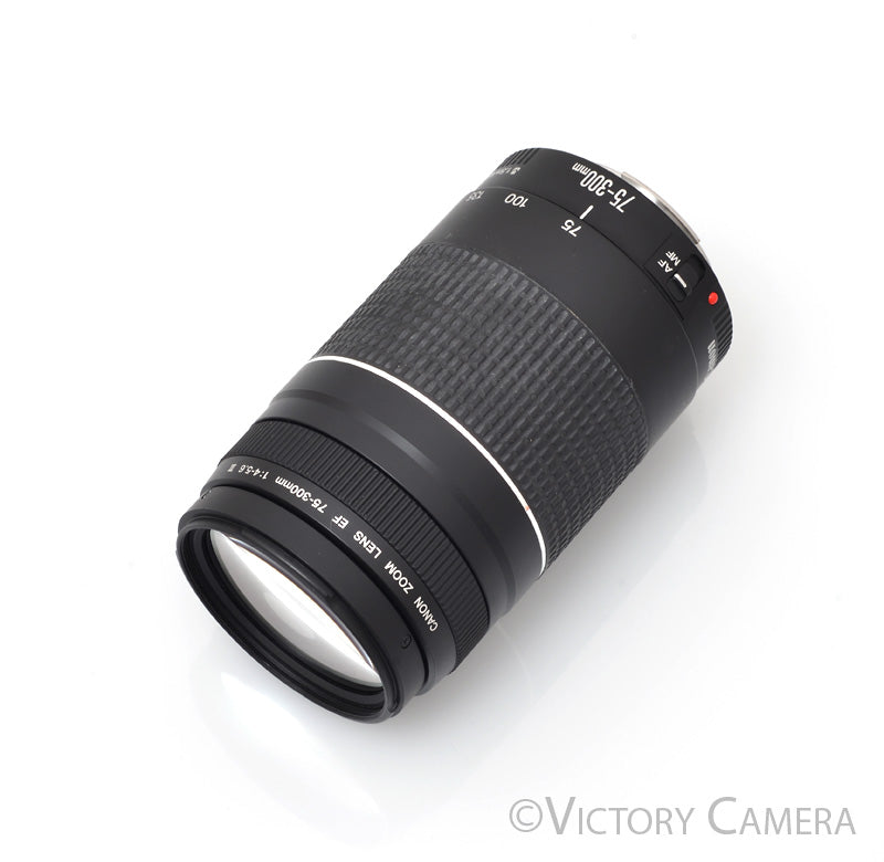 Canon EOS EF 75-300mm f4-5.6 III Telephoto Zoom Lens  [EXC+] - Victory Camera